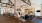 a living room with a wood floor